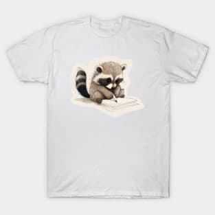 Raccoon artist T-Shirt